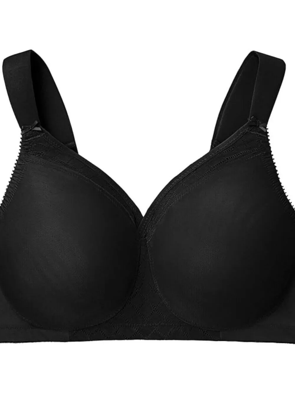 ✨ Glamorise 1080 Full Figure MagicLift Non-Padded Wirefree T-Shirt Bra 46G NWOT
